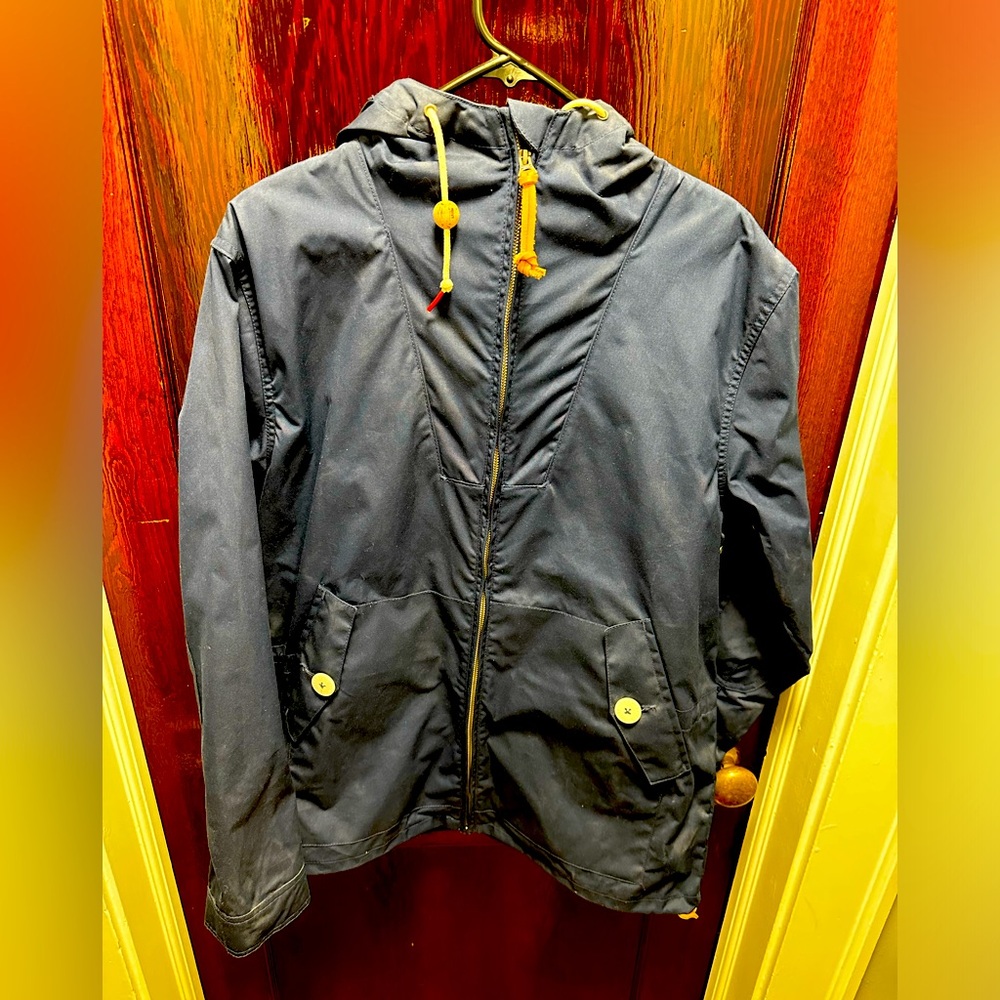 JCrew penfield hooded navy jacket